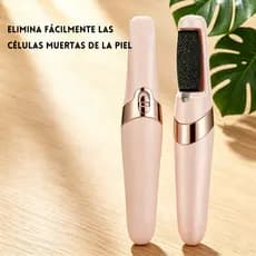 Lixador de Pé Elétrico com Esfoliador - Remove Calos e Peles Mortas