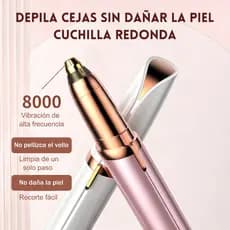 Depilador de Sombrancelha Buço Nariz Orelha Rosto Facial Elétrico Tira Pelos USB Recarregável Profissional Portátil