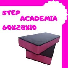 KIT 2 STEP DE ACADEMIA LISO 60X28X10 EM EVA