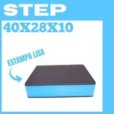 KIT 2 STEP DE ACADEMIA LISO 40X28X10 EM EVA