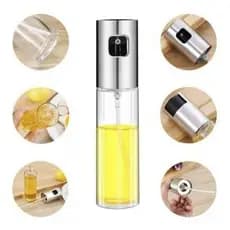 Spray Pulverizador de Azeite 100ml Frasco de Vidro para Óleo Vinagre Saladas Cozinha