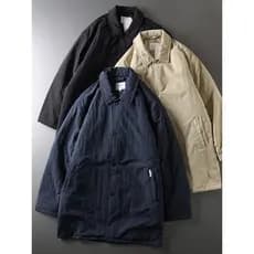 Estilo japonês de comprimento médio acolchoado jaqueta masculina jaqueta de inverno grosso acolchoado casaco comércio ex