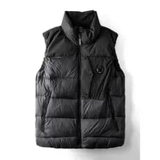 Branco quente colete para baixo masculino exterior Wear inverno colete jaqueta comércio exterior exportação cauda pedido