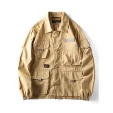 Jaqueta piloto masculina m65 jaqueta caçador americano Retro masculino blusão Ami cáqui jaqueta de carga