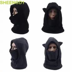 SHEENGD1 Balaclava De Esqui , Chapéu De Capacete De Motocicleta À Prova De Vento Para Clima Frio Com Capuz Snowboard Pro