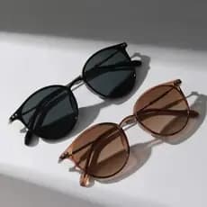 Vintage Retro Mulher UV400 Designer Pequeno Redondo Óculos De Sol Para Feminino Luxo Mirror Ray Óculos