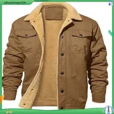 Jaqueta De Masculina De Toque Macio E Quente Ideal Para O Invernos Extremos
