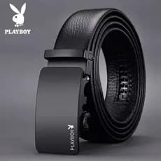 cinto feminino largo cinto feminino plus size Playboy cinto masculino fivela automática 2025 cinto de couro Formal terno