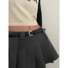 cinto feminino plus size cinto feminino Feminino versão coreana estudante Casual preto cinto de alta qualidade