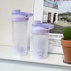 P PP copo de água de plástico Shaker copo ins influenciador Milkshake copo escala esportes Fitness refeição substituição