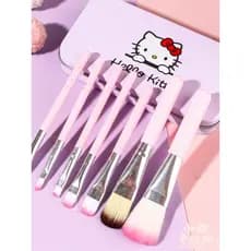 kit pincel maquiagem kit pincel maquiagem profissional Olá kitty conjunto de pincéis de maquiagem Blush pincel sombra pi