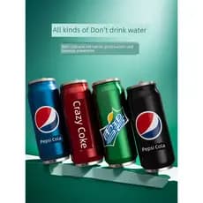 Copo de palha com isolamento engraçado para influenciador de Cola criativa