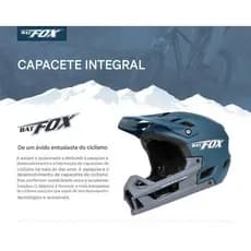 Capacete de ciclismo adulto BATFOX Capacete de bicicleta com tudo incluído Downhill Off-Road Mountain Cycling Capacete d
