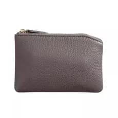 carteira masculina carteira masculina com ziper Bolsa de moedas de couro genuíno genuíno feminino pequeno Mini couro est