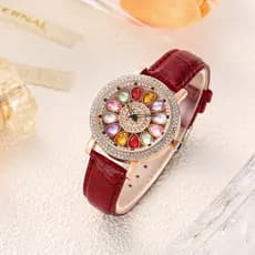 relogio feminino pequeno relogio feminino luxo Novo estilo rotativo All-Match relógio feminino na moda cinto único grand