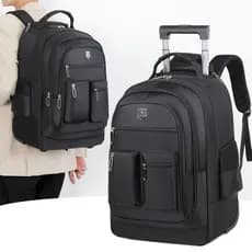 Mochila novo estilo masculino feminino saco de computador lazer saco de viagem estudante saco de escola trole mochila