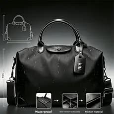 Novo saco de viagem de grande capacidade portátil Unisex saco de armazenamento de viagem sacola de ombro saco do mensage