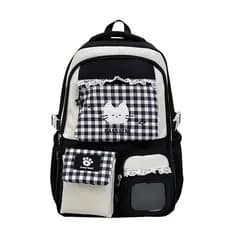 Mochila fofa doce dopamina estudante classe mochila leve indispensável para volta às aulas