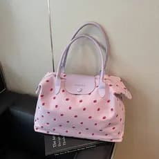 Nova bolsa feminina de grande capacidade bolsa de viagem de curta distância elegante de um ombro multifuncional leve bol