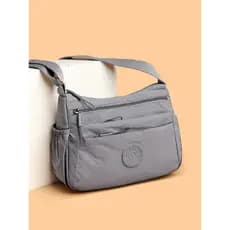 bolsa transversal feminino Bolsa Bolsa multicamadas de tecido Oxford Bolsa feminina de meia-idade Bolsa mensageiro de lo