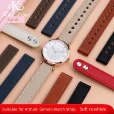 relogio feminino pequeno relogio feminino Pulseira de relógio de couro genuíno genuíno adequada para relógio feminino Ar