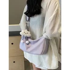 Bolsa bolsa femenina Simples bolsa de grande capacidade feminina 2026 novo estilo primavera verão Popular bolsa de ombro