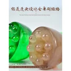 Lotus Pom tendão vara massageador facial draga meridiano olho massageador facial salão de beleza raspagem ferramenta esp