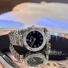 relogio feminino pequeno relogio feminino luxo Presente de dia dos namorados enviar meninas corações relógio feminino Hi