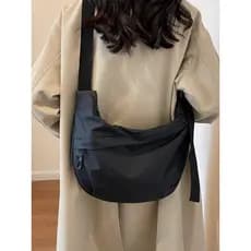 bolsa femenina bolsa transversal feminino Bolsa mensageiro elegante à prova d'água de grande capacidade