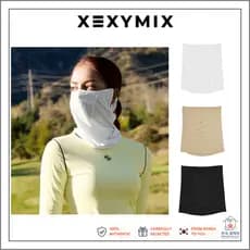 XEXYMIX Máscara Facial UV Shield Airfit Pele Preta Branca S/Ml Capa Solar Externa