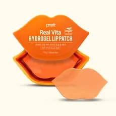 PRRETI Real Vita Hydrogel Lip Patch 70g 30P Para Cuidados Com A Umidade Dos Lábios Secos K-Beauty