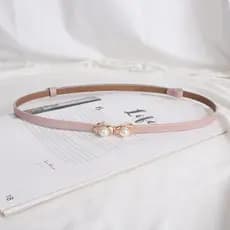 cinto feminino cinto feminino largo Pérola puro couro feminino olho de peixe moda combinando saia cinto fino