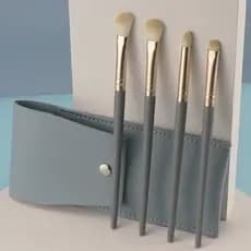 pincel maquiagem kit pincel maquiagem profissional Pincel de sombra de olho 4 conjunto de pincéis de maquiagem conjunto