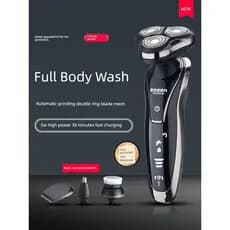 barbeador eletrico masculino Barbeador elétrico genuíno inteligente para lavagem de corpo inteiro USB