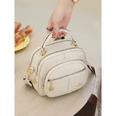 bolsa feminina Bolsa Primavera verão bolsa feminina 2026 novo estilo bolsa de couro macio Multi-camada bolsa All-Match C