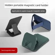 carteira magsafe Adequado para porta-cartões magnético MagSafe Suporte para celular Porta-cartões Carregador sem fio de