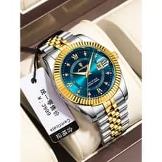 relogio masculino Genuíno novo estilo relógio masculino tendência mecânica automática à prova dwaterproof água moda cale