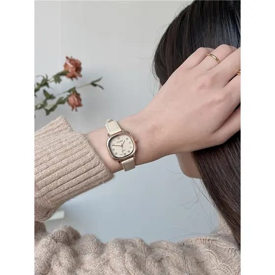relogio feminino luxo relogio feminino pequeno delicado Exame relógio de serviço Civil estudante mudo relógio mecânico e