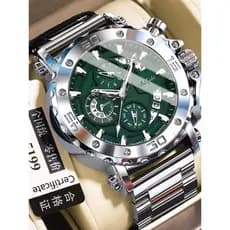 relogio masculino Original genuíno relógio mecânico masculino calendário Multi-função cronógrafo moda turbilhão à prova