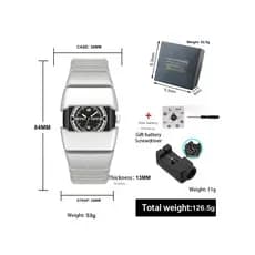 relogio masculino Relógio masculino Medieval na moda novo estilo relógio eletrônico ponteiro Display Digital relógio Com