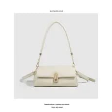 bolsa feminina Bolsa Hong Kong retirada gabinete nicho axilas couro macio Baguette saco feminino 2024 novo estilo elegan