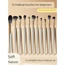 kit pincel maquiagem kit pincel maquiagem profissional Cangzhou cabelo macio 15 conjunto de maquiagem conjunto de pincéi