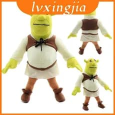 Boneca Shrek de Pelúcia de Alta Qualidade 40cm Brinquedo de Pelúcia Macio e Encantador Travesseiro Ogre Shrek O3XM