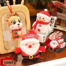 LANFY Papai Noel Bonecas De Pelúcia , Boneco De Neve Brinquedos De Natal , Linda Boneca De Rena