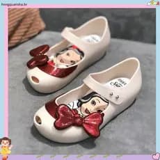 2023 Crianças & # 39 ; s Sapatos De Verão Jelly Shoes Sandálias De Desenho Animado Com Sola Macia Para Meninas