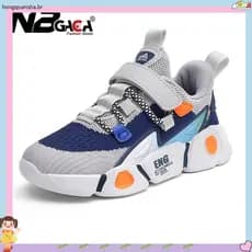 Casual Breathab le Mesh Infantil & # 39sapatos 5-18 Anos Meninas 2023 Novos Tênis Leves