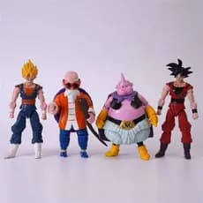 15 cm Dragon Ball Son Goku Majin Buu Articulated Figure + Accessories Para colecionar ou para presentear 9TAH