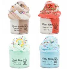 Cloud Slime Sorvete Em Forma De Lodo Para Crianças DIY Art Craft Stress Relief Toy 70ml