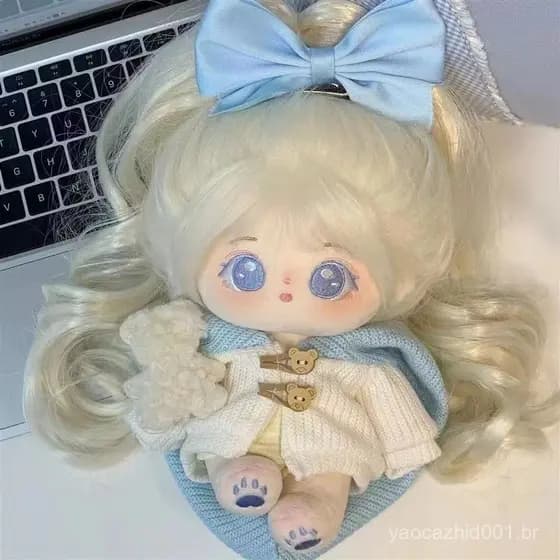 Boneca de Algodão de 20cm Sem Neve Sem Atributo Boneca de Vestir Brinquedo Presente de Aniversário para Amigos