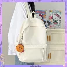 Loja Venda quente Mochila escolar de moda simples All-Match Estudantes universitários Mochila para estudantes do ensino